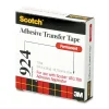 Atg Adhesive Transfer Tape Roll, Permanent, Holds Up To 0.5 Lbs, 0.75″ X 36 Yds, Clear