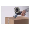 Folded Edge Tape Dispenser with Folded Edge Tape with 6 Rolls of Tape, 3" Core, For Rolls Up to 2.08" x 110 yds, Gray - Image 2