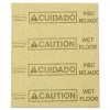 Over-the-Spill Pad, Caution Wet Floor, 16 oz, 16.5 x 20, 22 Sheets/Pad