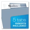 Poly Index Dividers, 5-Tab, 11 X 8.5, Assorted, 4 Sets - Image 2