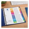 Customizable TOC Ready Index Multicolor Tab Dividers, 12-Tab, Jan. to Dec., 11 x 8.5, White, Traditional Color Tabs, 1 Set - Image 3