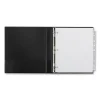 Insertable Big Tab Dividers, 8-Tab, 11.13 x 9.25, White, Clear Tabs, 1 Set - Image 3
