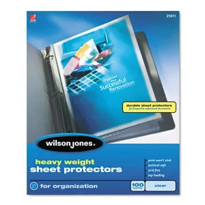Heavyweight Top-Loading Sheet Protectors, Letter, 100/box