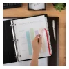 Print and Apply Index Maker Clear Label Plastic Dividers w/Printable Label Strip, 8-Tab, 11 x 8.5, Frosted Clear Tabs, 1 Set - Image 3
