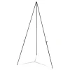 Heavy-Duty Instant Setup Foldaway Easel, Adjusts 25″ to 63″ High, Aluminum, Black