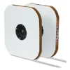 Sticky-Back Fasteners, Loop Side, 0.5″ dia, White, 1,440/Carton - Image 2