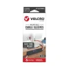 Mountable Cable Sleeves, 5.75″ X 12″, Black, 2/Pack