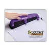 12-Sheet Ez Squeeze Three-Hole Punch, 9/32" Holes, Purple/black - Image 2