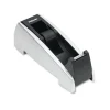 Office Suites Desktop Tape Dispenser, Heavy Base, 1" Core, Plastic, Black/silver - Image 2