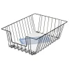 Wire Desk Tray Organizer, 1 Section, Legal Size Files, 12" X 16.5" X 5", Black - Image 2