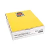 Two-Pocket Heavyweight Poly Portfolio Folder, 11 x 8.5, Yellow, 25/Box - Image 2