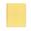 Write and Erase Plain-Tab Paper Dividers, 8-Tab, 11 x 8.5, Buff, 24 Sets