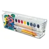 Stackable Caddy Organizer, Large, Plastic, 13.24 x 4 x 4.38, White - Image 2