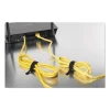 One-Wrap Pre-Cut Thin Ties, 0.5″ X 8″, Black, 50/pack - Image 3