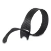 One-Wrap Pre-Cut Thin Ties, 0.5″ X 8″, Black, 50/pack - Image 2