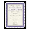 Certificate Holder, Black, 105lb Linen Stock, 12 x 9.5, 10/Pack - Image 3