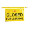 Site Safety Hanging Sign, 50 x 1 x 13, Yellow