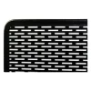 Urban Collection Punched Metal Pencil Cup/Cell Phone Stand, Perforated Steel, 3.5 x 3.5, Black - Image 2