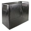 Urban Collection Punched Metal Desktop File, 1 Section, Letter To Legal Size Files, 13" X 5.75" X 10.75", Black - Image 2