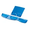 Gel Wrist Support with Attached Mouse Pad, 8.25 x 9.87, Blue - Image 2