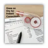 Side-Application Correction Tape, Transparent Red Applicator, 0.2" x 393", 6/Pack - Image 3