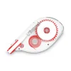 Side-Application Correction Tape, Transparent Red Applicator, 0.2" x 393", 6/Pack - Image 2