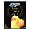 Heavy Duty Dusters Refill, Dust Lock Fiber, Yellow, 6/box