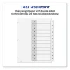Customizable TOC Ready Index Black and White Dividers, 12-Tab, Jan. to Dec., 11 x 8.5, 1 Set - Image 3