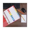 Deluxe Table Of Contents Dividers For Printers, 8-Tab, 1 To 8; Table Of Contents, 11 X 8.5, White, 6 Sets - Image 3