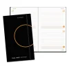 Plan. Write. Remember. Planning Notebook Two Days Per Page , 8.25 X 5, Black Cover, Undated