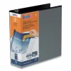 Quickfit D-Ring View Binder, 3 Rings, 3" Capacity, 11 X 8.5, Black
