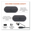 N-Ferno 6495B Portable Battery Power Bank with USB-C Cord, 7.2 V, Ships in 1-3 Business Days - Image 3