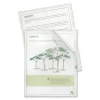 Specialty Project Folders, Letter Size, Clear, 25/box - Image 2