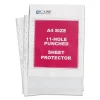 Standard Weight Poly Sheet Protectors, Clear, 2″, 11.75 x 8.25, 50/Box