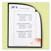 Magnetic Cubicle Keepers Display Holders, 9.2 x 11.69, Magnetic Mount, Clear, 25/Pack - Image 3