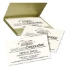 Clean Edge Business Cards, Laser, 2 X 3.5, Ivory, 200 Cards, 10 Cards/sheet, 20 Sheets/pack - Image 2
