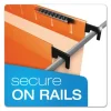 SureHook Hanging Folders, Letter Size, 1/5-Cut Tabs, Orange, 20/Box - Image 2