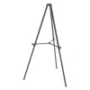 Quantum Heavy Duty Display Easel, 35.62″ to 61.22″ High, Plastic, Black