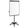 Silver Easy Clean Dry Erase Mobile Presentation Easel, 44″ to 75.25″ High - Image 3