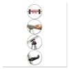 Telescoping Tripod Display Easel, Adjusts 38″ To 69″ High, Metal, Silver - Image 2