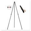 Instant Easel, 61.5″ High, Black, Steel, Heavy-Duty