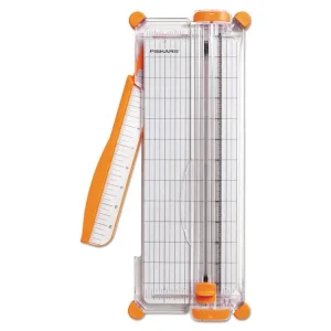 Personal Paper Trimmer, 7 Sheets, 12″ Cut Length, Plastic Base, 5.5 X 14