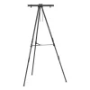 Aluminum Heavy-Duty Display Easel, 38″ To 66″ High, Aluminum, Black - Image 2