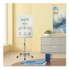 Infinity Glass Mobile Presentation Easel, 3 Ft X 2 Ft, Silver/white - Image 2