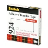 Atg Adhesive Transfer Tape, Permanent, Holds Up To 0.5 Lbs, 0.5″ X 36 Yds, Clear