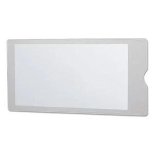 Utili-Jac Heavy-Duty Clear Plastic Envelopes, 4 X 9, 50/box