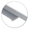 1 x 1 Grid Magnetic Whiteboard, 72.5 x 48.5, White/Gray Surface, Satin Aluminum Frame, Ships in 7-10 Business Days - Image 3
