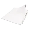 Print And Apply Index Maker Clear Label Dividers With Printable Label Strip And White Tabs, 5-Tab, 11 X 8.5, White, 1 Set - Image 3