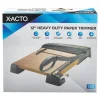 Heavy-Duty Wood Base Guillotine Trimmer, 12 Sheets, 12″ Cut Length, 12 X 12 - Image 3