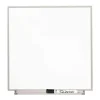 Matrix Magnetic Boards, 16 x 16, White Surface, Silver Aluminum Frame